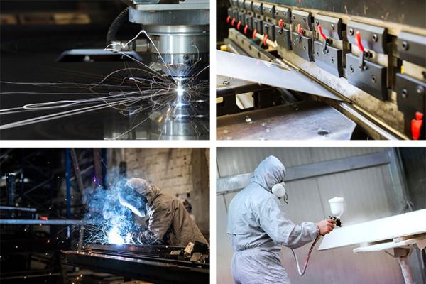 Attrezzatura di produzione CYJY: il fornitore di armadi per utensili professionali dispone di attrezzature di produzione avanzate