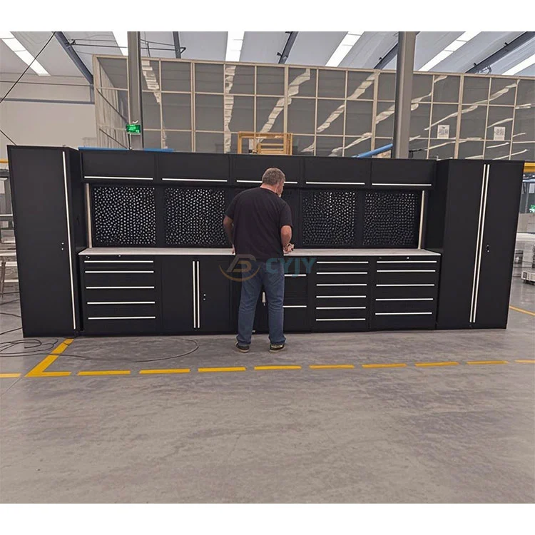 Combination Metal Garage Organizer Armates