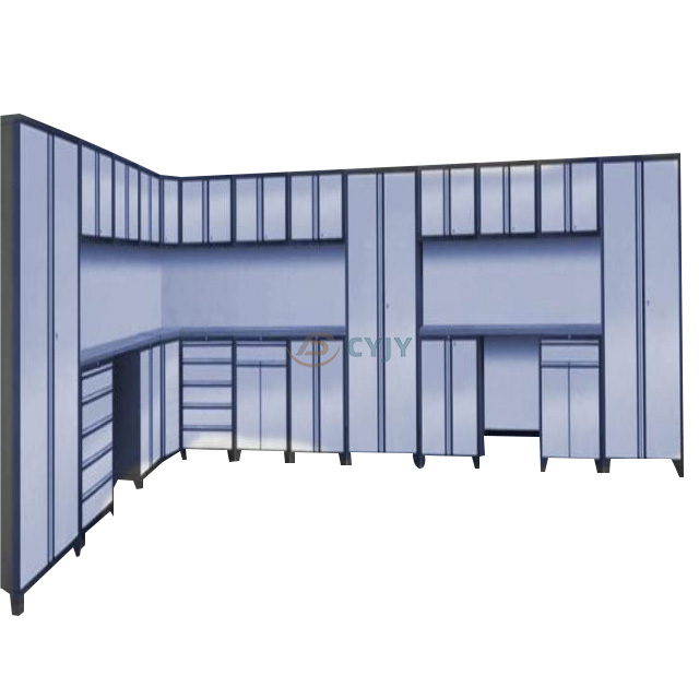 Combinazione di armadietti per garage per carichi pesanti